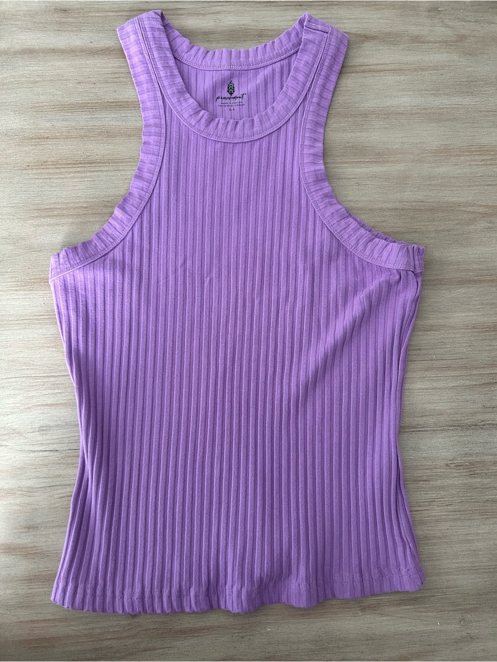 FP Movement by Free People Lilac Fundamental Ribbed Tank